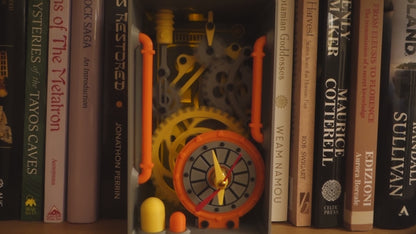 Steampunk Clock Booknook