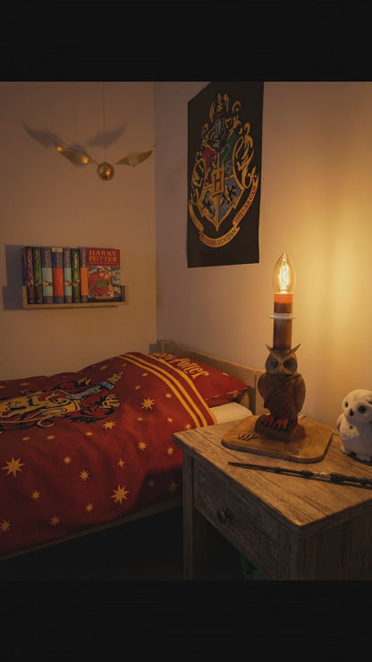 The Wizarding Owl Lamp