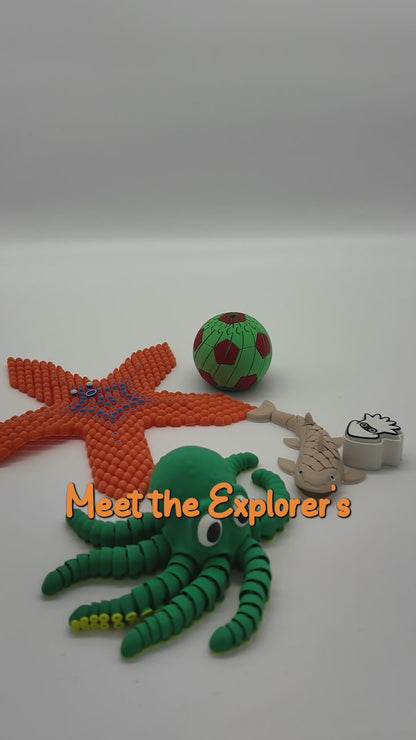 The Explorer's Keep Fidget Box - Coral Reef Edition