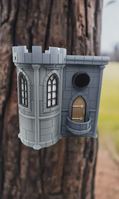 The Castle Barrell Bird House