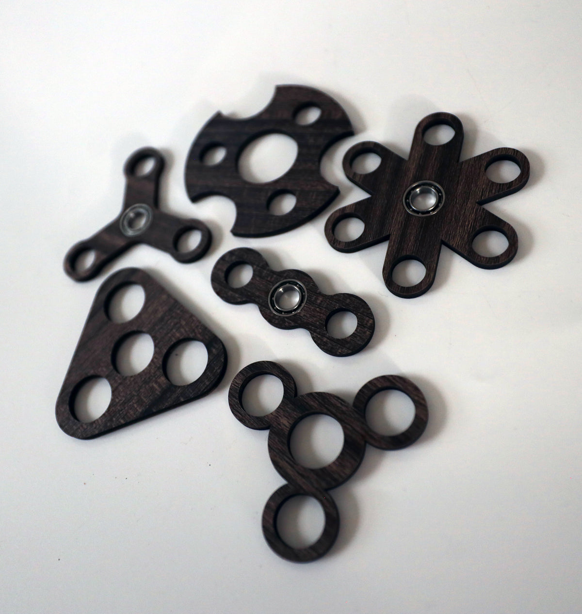 Wooden Fidget Spinner Set