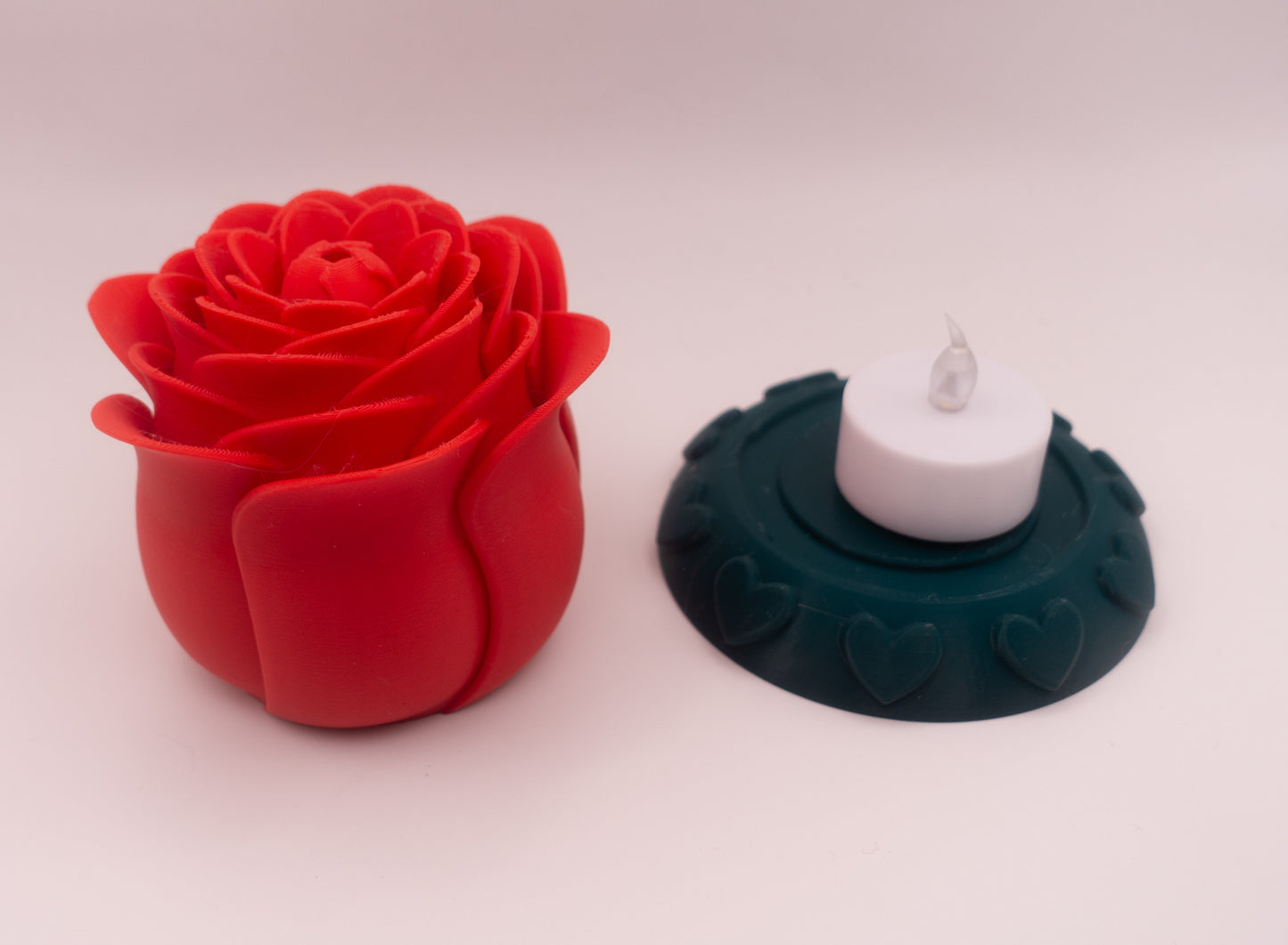 Valentines Enchanted Rose Glow Light